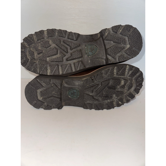 Ariat Women’s Leather Hiking Boots Size 8 Brown Lace Up Trail Work Boots - Picture 13 of 13